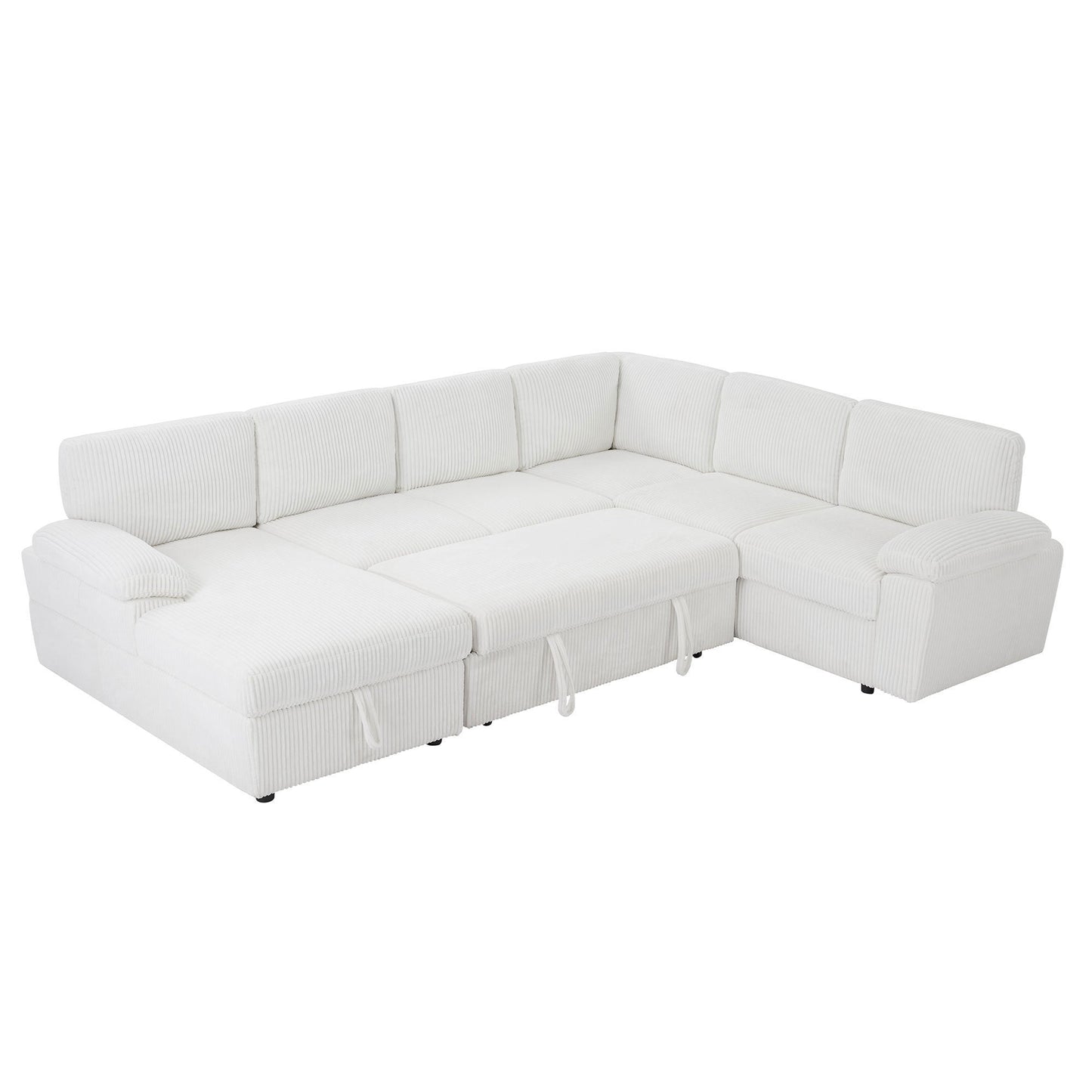 Oversized Modular Storage Sectional Sofa Couch for Home