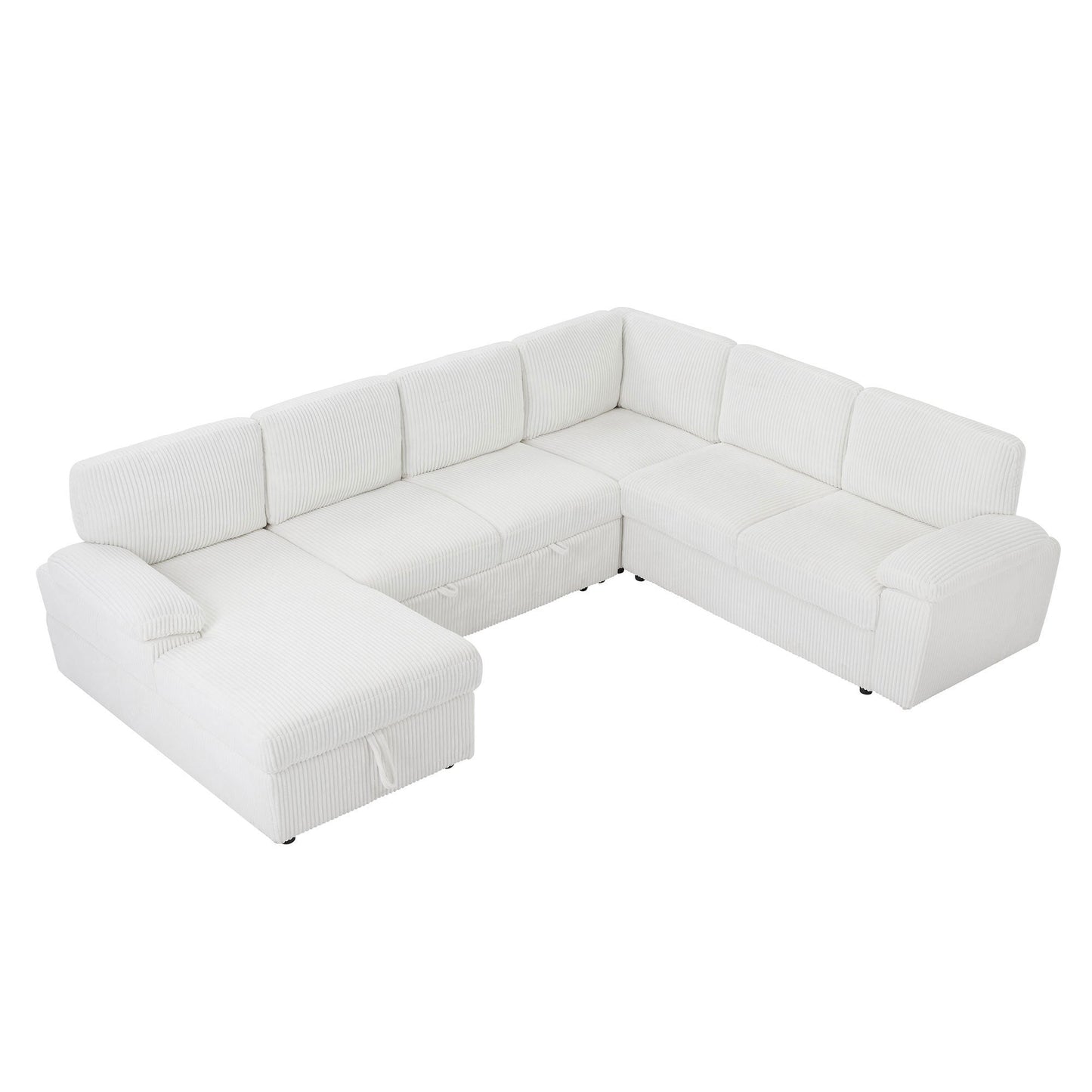 Oversized Modular Storage Sectional Sofa Couch for Home