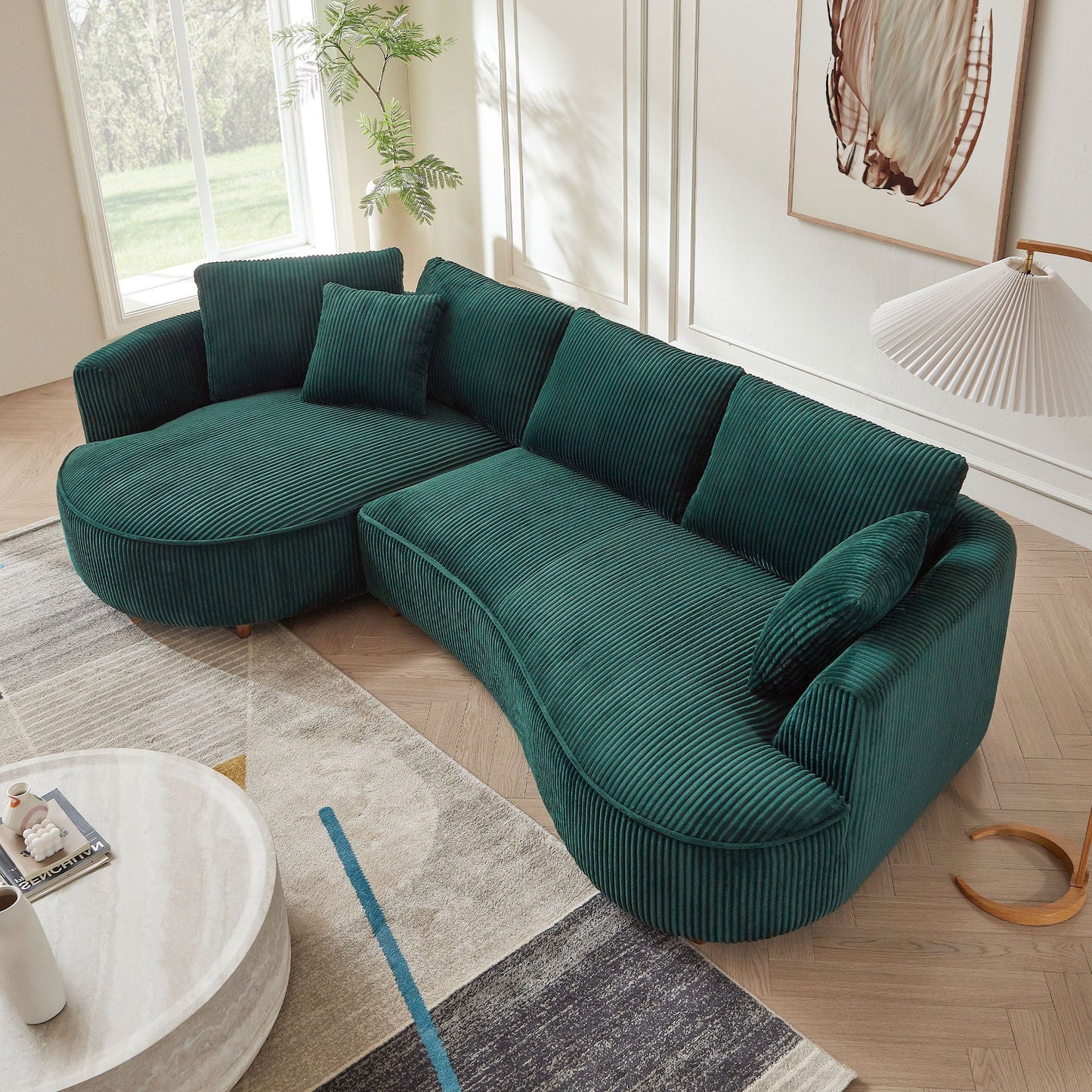 Modern Sectional Sofa with Left-Facing Chaise